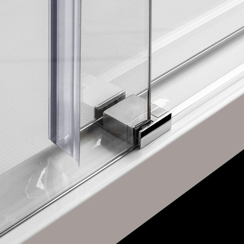 56-60 W x 76 H x 36 D Sliding Shower Enclosure ULTRA-C Chrome